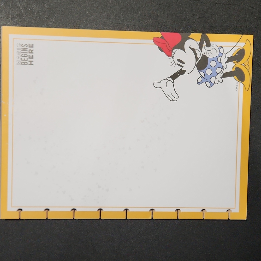 Minnie Mouse Planner Pad